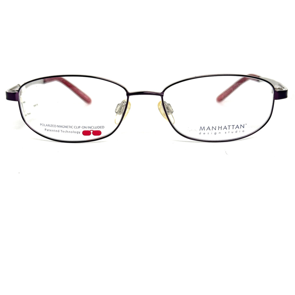 Manhattan Design Studios Eyeglasses Frames Full Rim S3156 51-15-135 Silver 17074